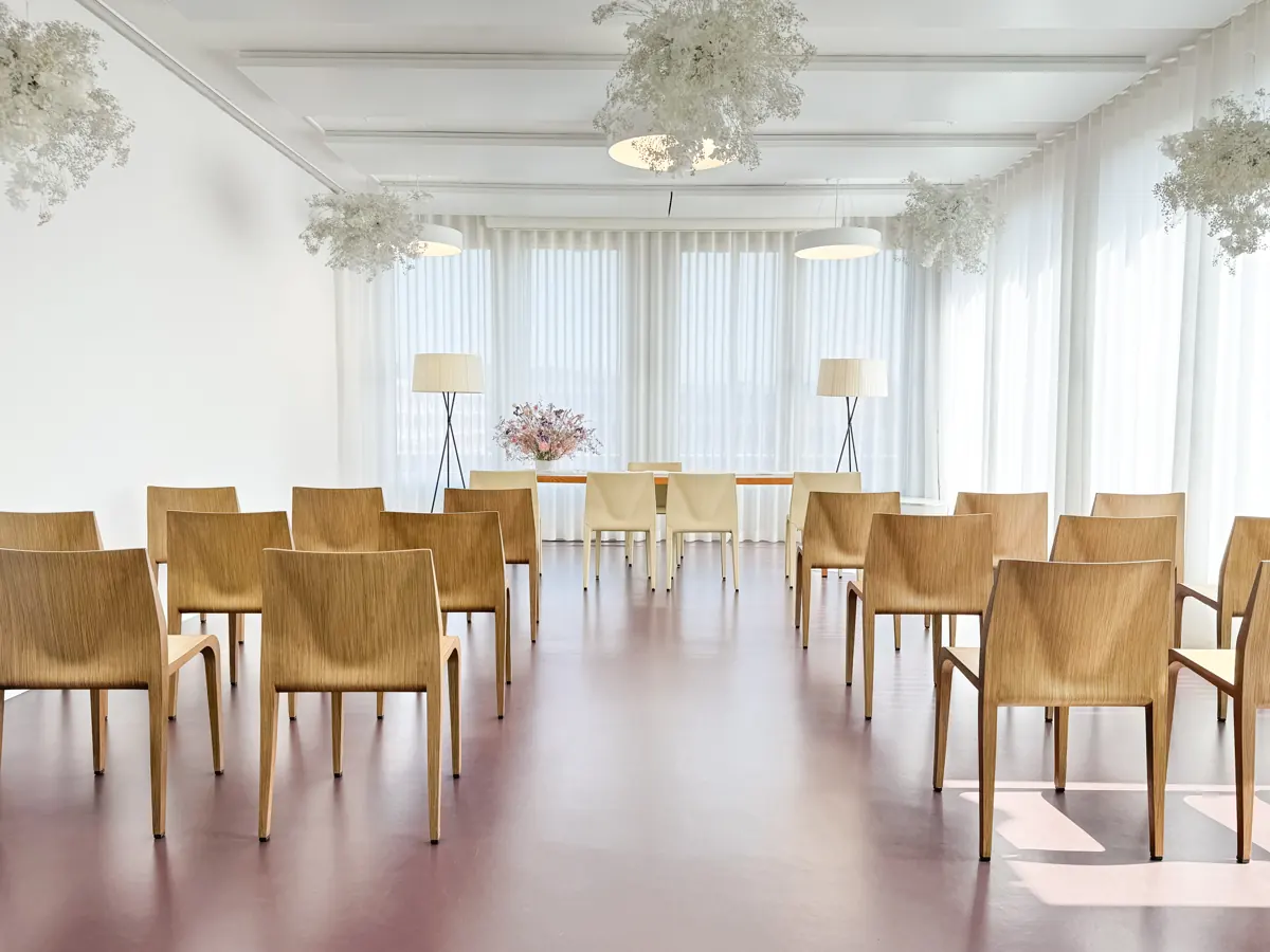 Trauzimmer im Gemeindehaus Volketswil