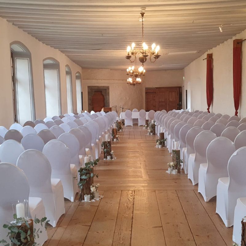 Trauraum im Château d’Aigle