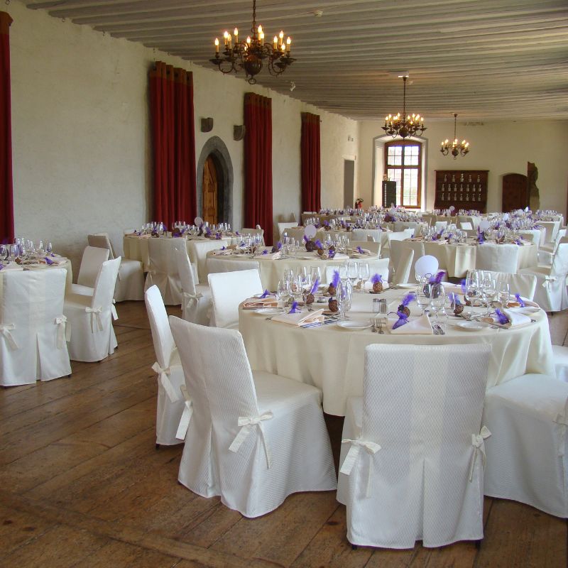 Trauraum im Château d’Aigle