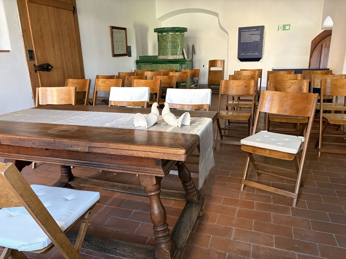 Trauzimmer im Schloss Kyburg