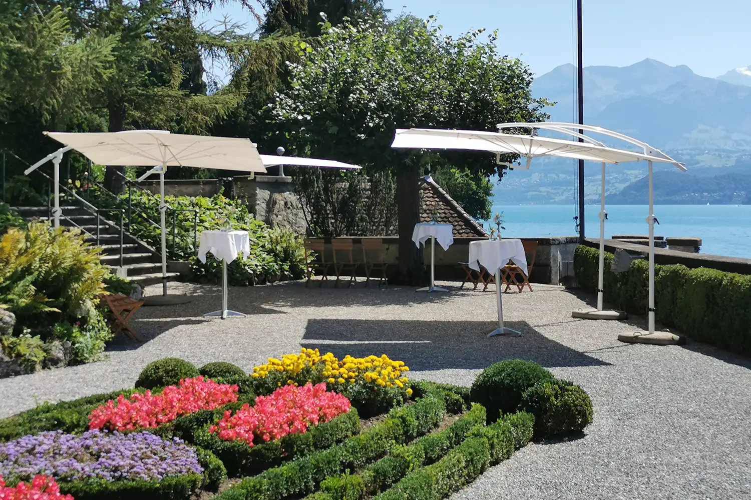 Sommersaal im Schloss Oberhofen